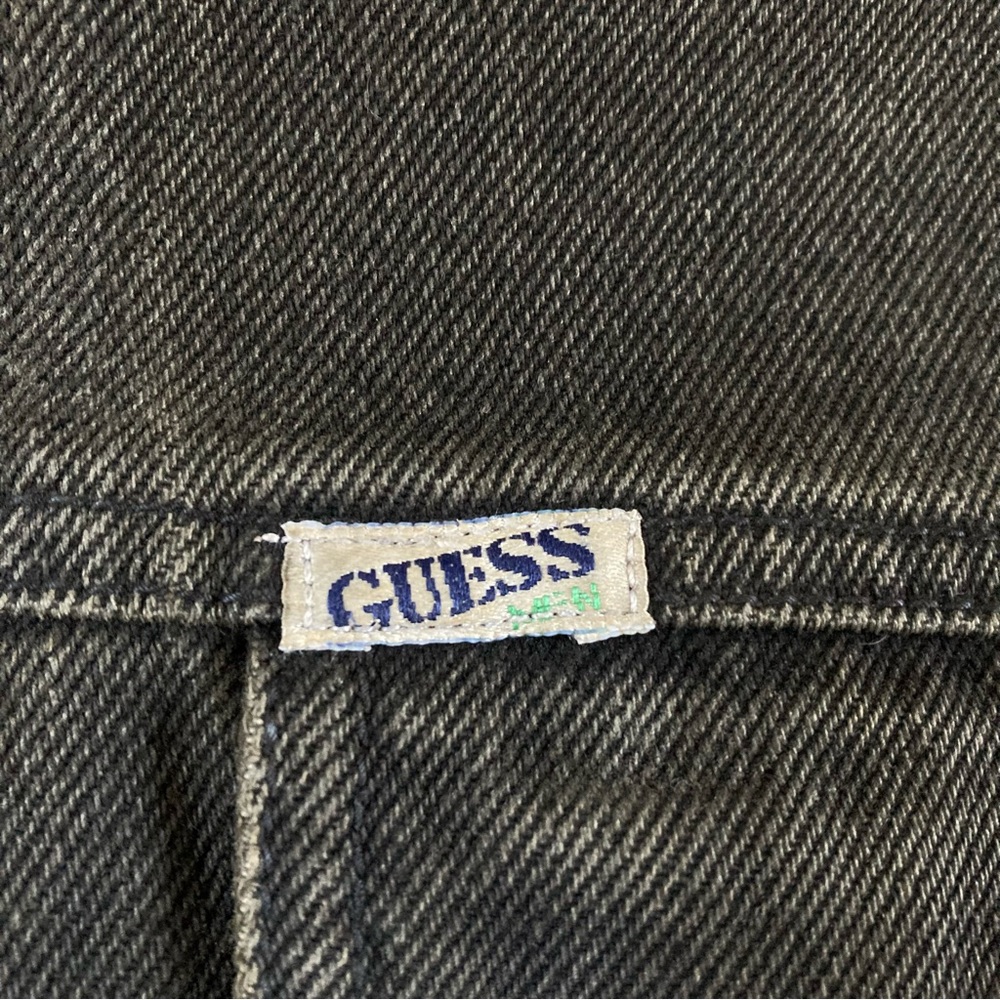 Vintage Georges Marciano Guess Jean Jacket Classic Cut G.M. American Cut - Picture 3 of 12